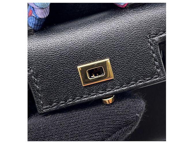 Hermès Hermes Kelly Twilly Handbag Charm Nero - vista 8
