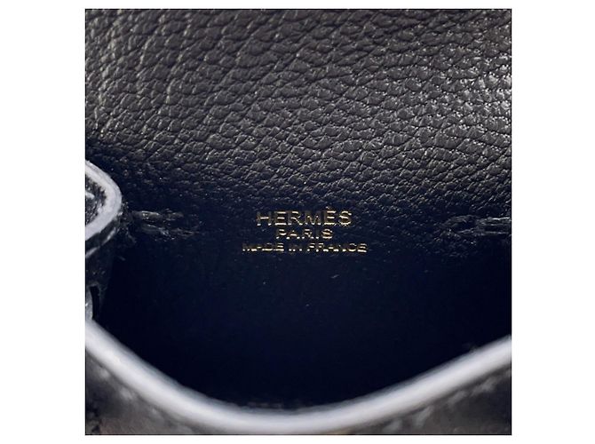 Hermès Hermes Kelly Twilly Handbag Charm Nero - vista 9