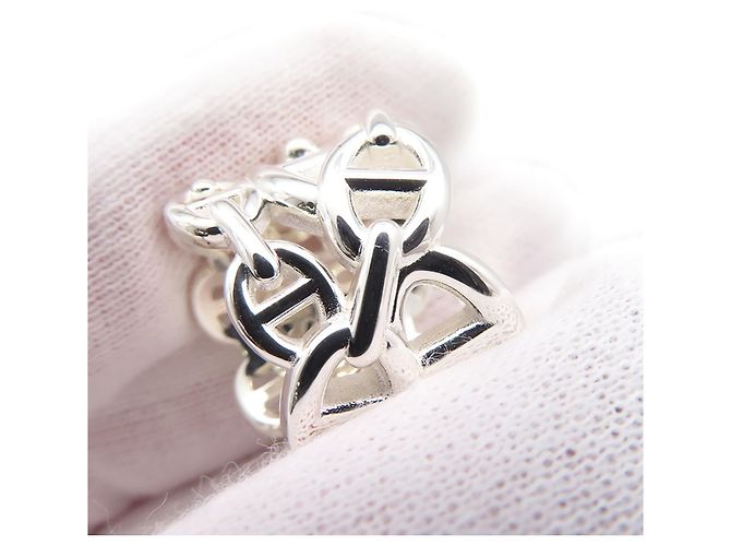 Ring Hermès Anello a Fascia Hermes Silver 925 - vista 5