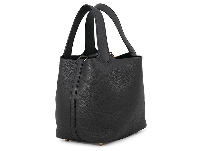 Hermès Bolsa Hermes Picotin Lock PM Preto - vista 2