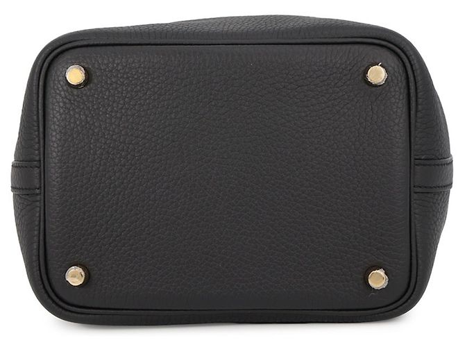 Hermès Bolsa Hermes Picotin Lock PM Preto - vista 3
