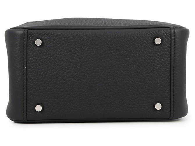 Hermès Hermes Lindy Mini Handtasche Schwarz - Ansicht 3