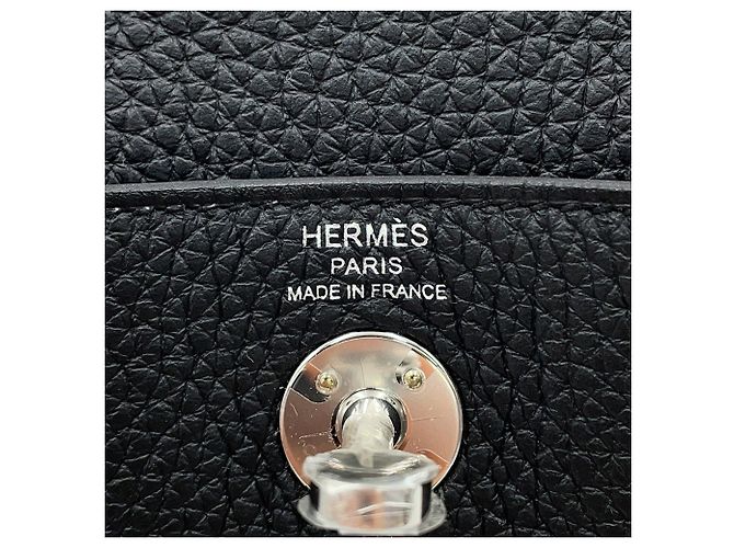 Hermès Hermes Lindy Mini Handtasche Schwarz - Ansicht 6