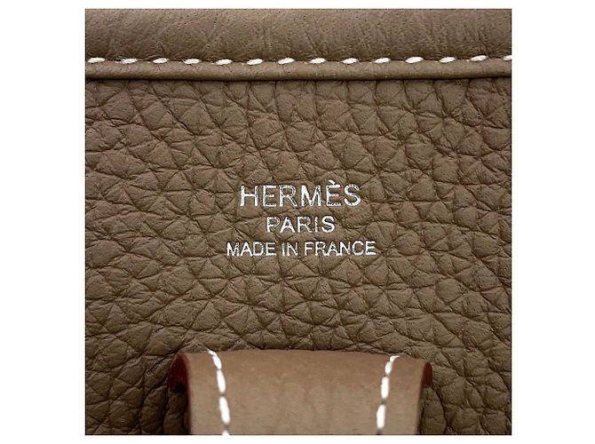 Hermès Borsa a tracolla Hermes Evelyne 3 23 Taupe - vista 8