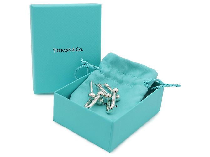 Autre Marque Orecchini Tiffany HardWear a maglie extra large - vista 6