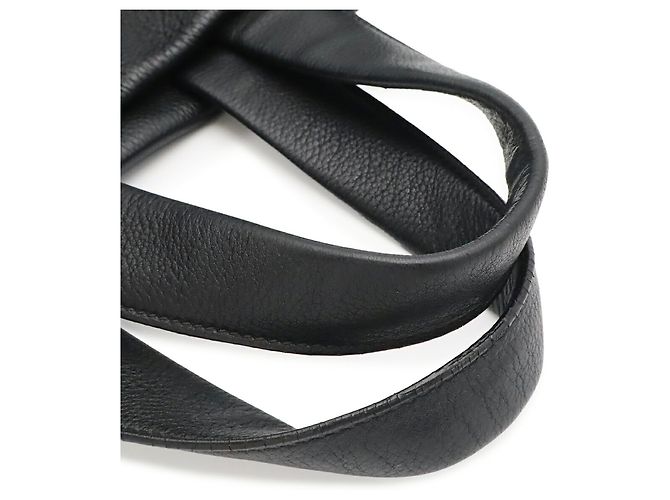 Bolso Tote Perforado Prada Negro - vista 5