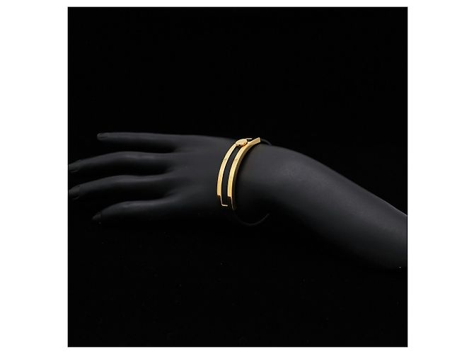 Hermès Pulsera con dije Puspus Hermes Negro Dorado - vista 6