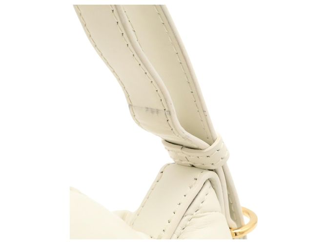 Pouch Christian Dior DiorTravel Cannage Nomad Bianco Giallo - vista 8