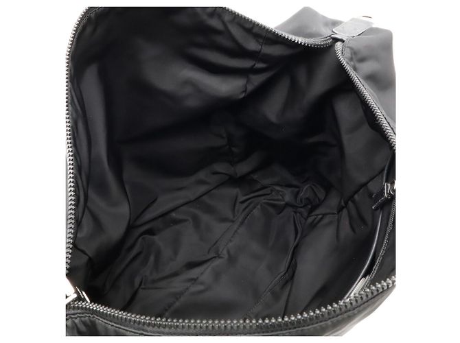 Prada Rubber Shoulder Bag Black - view 10