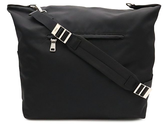 Prada Rubber Shoulder Bag Black - view 2