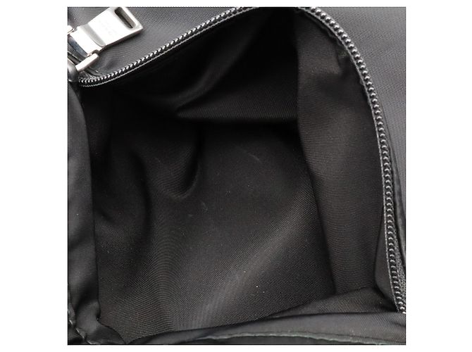 Prada Rubber Shoulder Bag Black - view 9