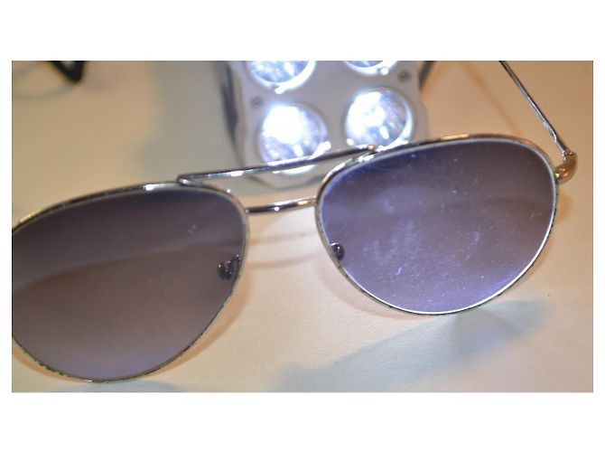 Gucci Occhiali da sole Aviator GG1287 Argento - vista 10