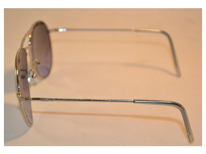 Gucci Occhiali da sole Aviator GG1287 Argento - vista 3
