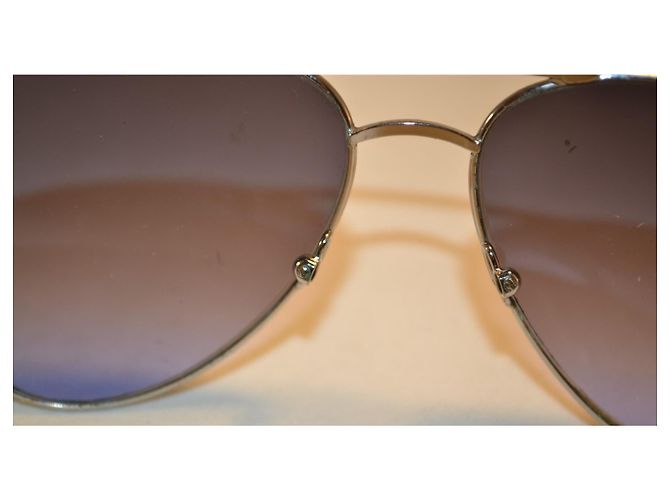 Gucci Occhiali da sole Aviator GG1287 Argento - vista 6