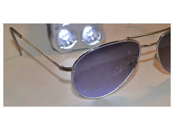 Gucci Occhiali da sole Aviator GG1287 Argento - vista 9