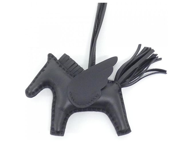 Hermès Hermes Rodeo Pegasus Accessory Bag Charm PM Nero - vista 2