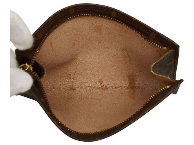 Borsa a tracolla Louis Vuitton Monogram Bucket PM Marrone - vista 11