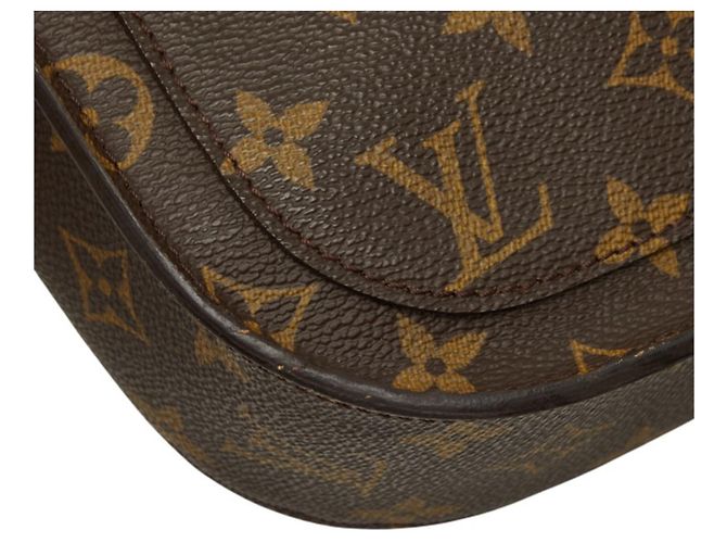 Louis Vuitton Monogram Saint Cloud GM Crossbody Shoulder Bag Braun - Ansicht 7