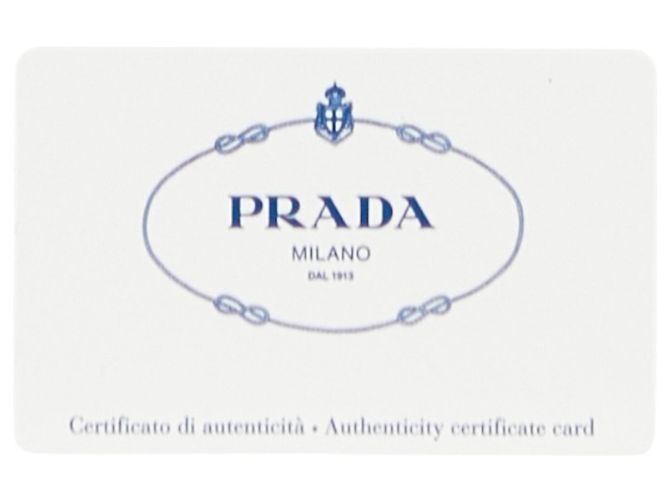 Prada Saffiano Canapa Handtasche - Beige and Red Rot - Ansicht 15
