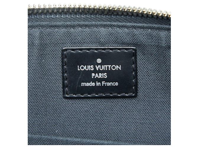 Sac à épaule Louis Vuitton Damier Graphite Mick PM Marron Noir - vue 8