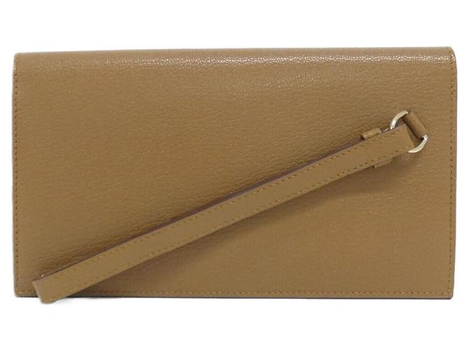 Hermès Hermes Kelly Pocket Long Electrum Geldbörse Braun Bronze - Ansicht 2