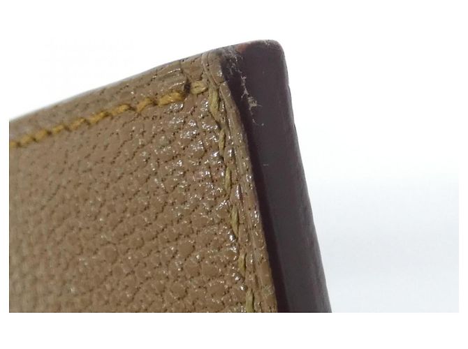 Hermès Hermes Kelly Pocket Long Electrum Geldbörse Braun Bronze - Ansicht 4
