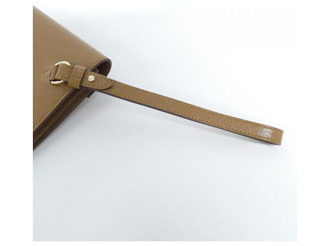 Hermès Hermes Kelly Pocket Long Electrum Geldbörse Braun Bronze - Ansicht 6