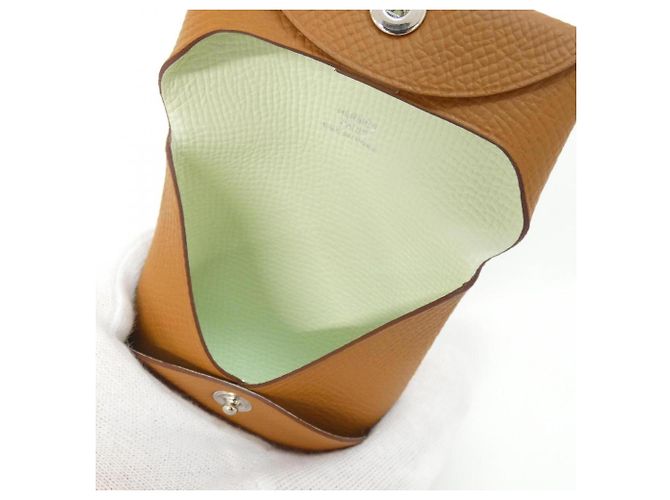 Hermès Bastia Verso Coin Case Castaño - vista 5