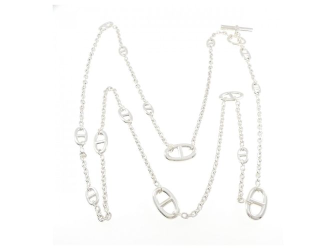 Hermès Collar Hermes Farandole Plata - vista 5