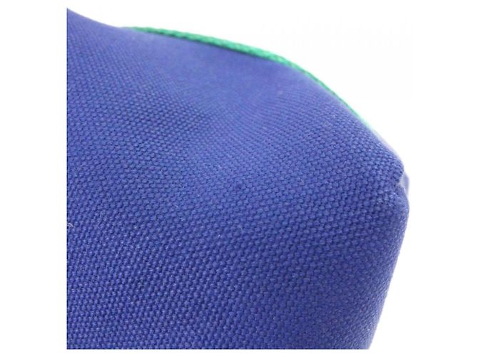 Hermès Hermes Bride à Black PM Handbag Pouch Blau - Ansicht 6