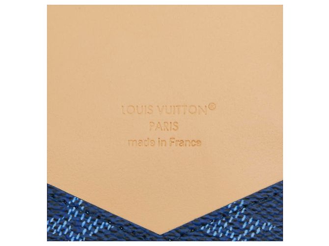 Funda de Pasaporte Louis Vuitton Monogram Heritage Azul marino - vista 7
