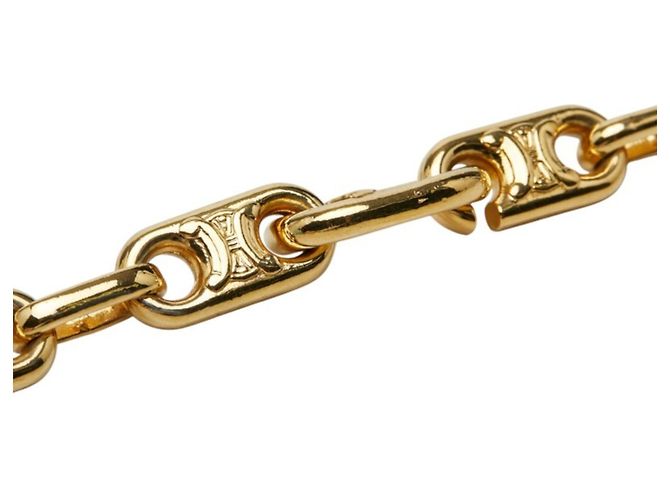 Céline Celine Macadam lange Halskette Golden - Ansicht 4