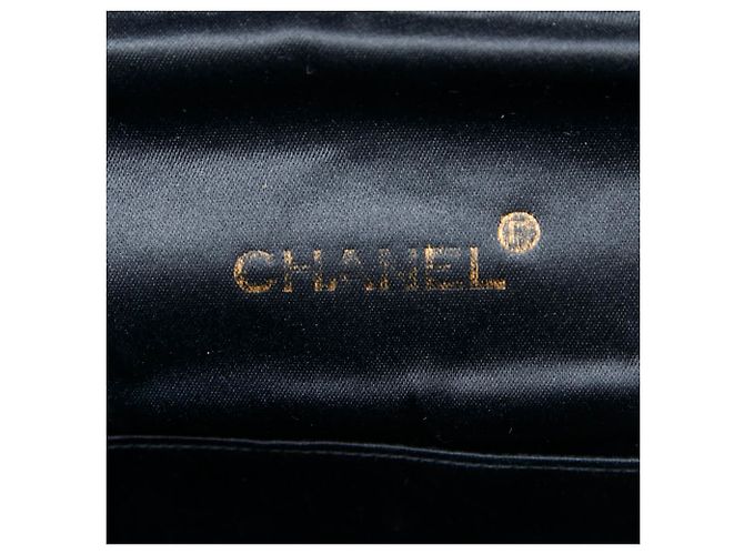 Borsa a tracolla e spalla con catena Chanel Matelassé Coco Mark Bijou Nero - vista 7