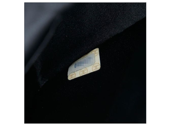 Borsa a tracolla e spalla con catena Chanel Matelassé Coco Mark Bijou Nero - vista 8