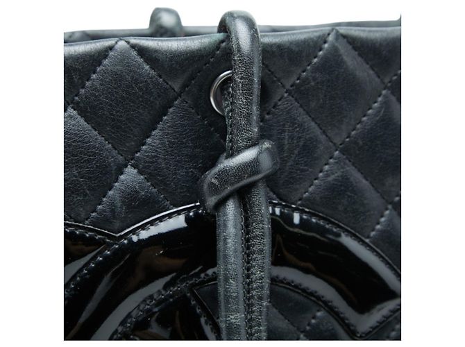 Bolso Tote Chanel Cambon Line Coco Mark Negro - vista 5