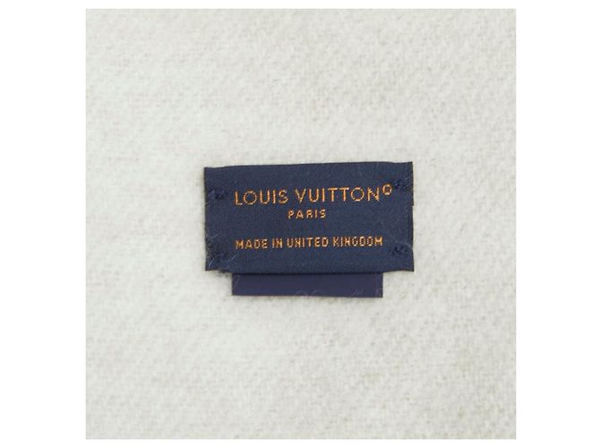 Bufanda Reykjavik Monogram Louis Vuitton Castaño Beige - vista 5