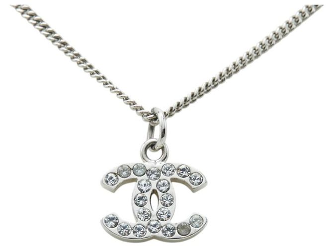 Collana Chanel Coco Mark Argento - vista 2