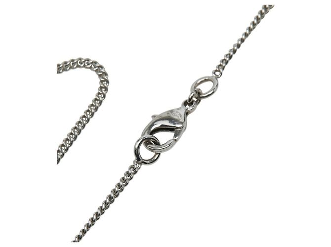Collana Chanel Coco Mark Argento - vista 5