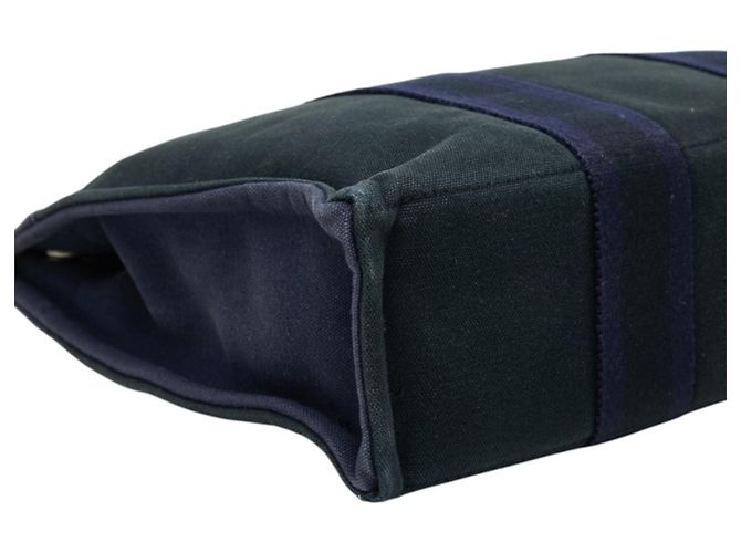 Hermès Borsa a mano Hermes Fourre-Tout PM Tote Bag Nero Porpora - vista 5