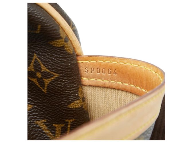 Borsa a tracolla Louis Vuitton Monogram Reporter PM Marrone - vista 11