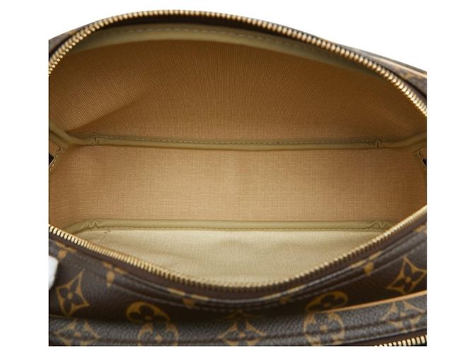 Borsa a tracolla Louis Vuitton Monogram Reporter PM Marrone - vista 9