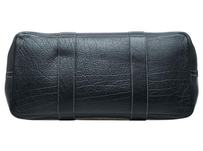 Hermès Sac cabas Hermes Garden Party PM Noir Beige - vue 3