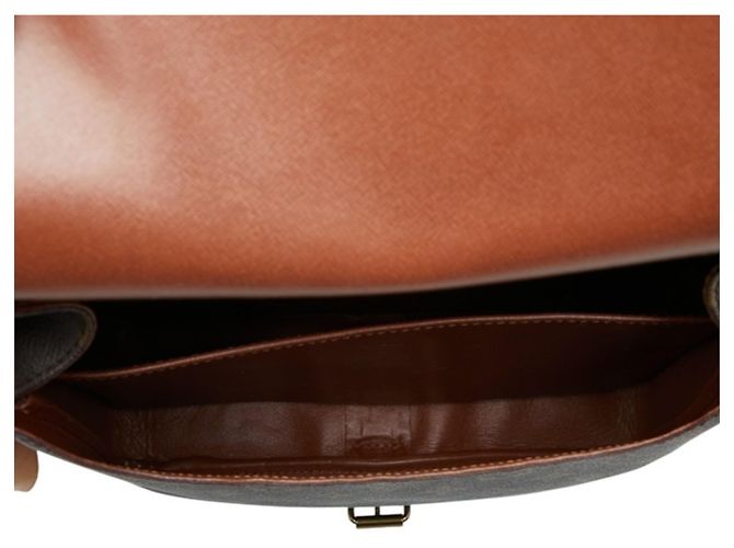 Borsa a tracolla Louis Vuitton Monogram Cartouchiere GM Marrone - vista 6