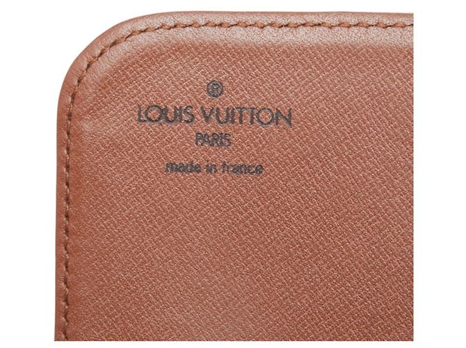 Borsa a tracolla Louis Vuitton Monogram Cartouchiere GM Marrone - vista 7