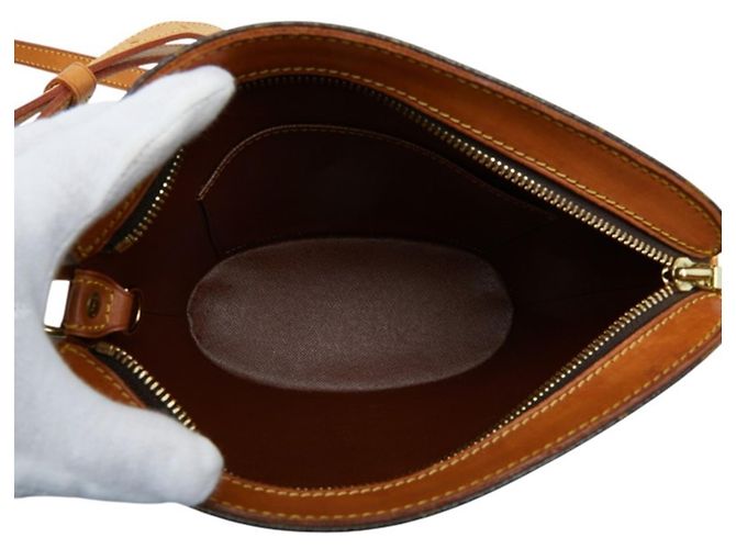 Louis Vuitton Monogram Druot Crossbody Shoulder Bag Braun - Ansicht 7