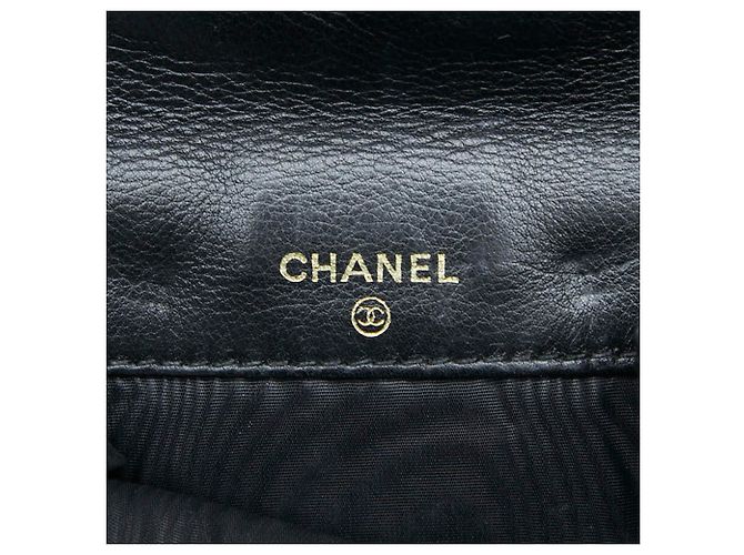 Cartera bi-fold Chanel Coco Mark Negro - vista 10