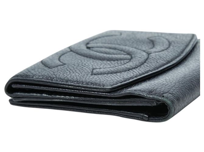 Cartera bi-fold Chanel Coco Mark Negro - vista 5