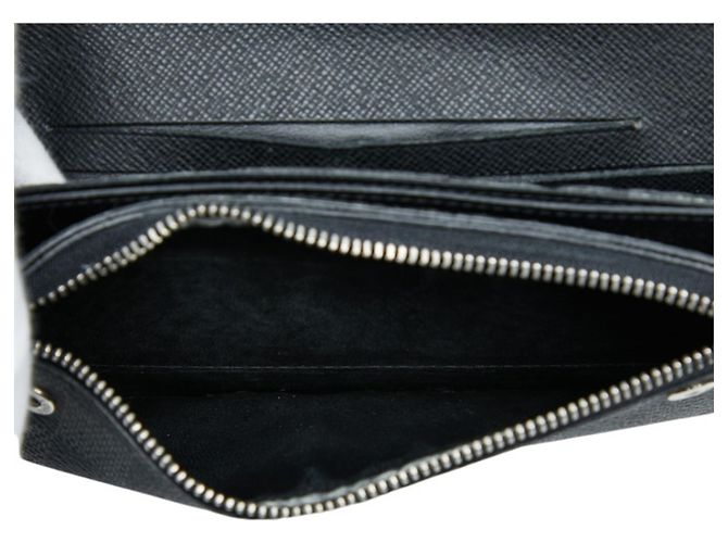 Louis Vuitton Damier Graphite Portefeuille Accordion Long Wallet Nero - vista 8