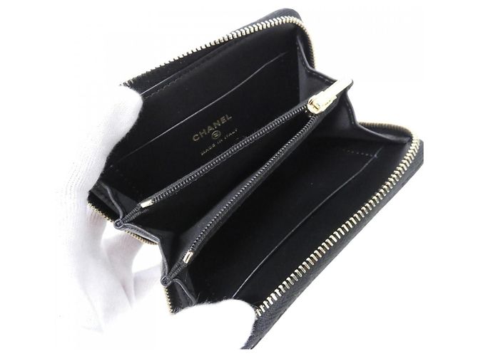 Chanel AP4658 Coin Purse Negro - vista 6