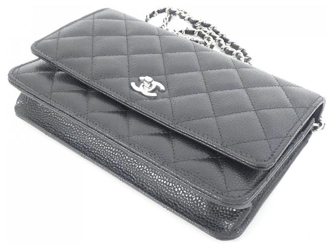 Catena per portafoglio Chanel AP4241 Nero Bordò - vista 3